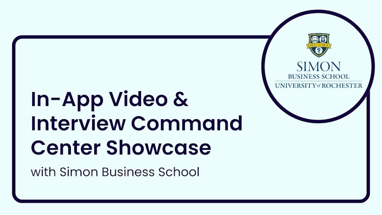 In-App Video & Interview Command Center Showcase